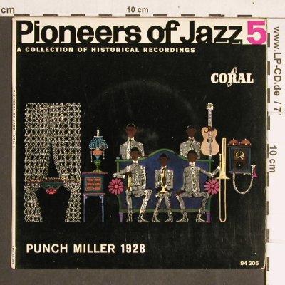 Punch Miller: Pioneers of Jazz  5 - 1928, Coral(94 205 EPC), D,  - EP - T4211 - 5,00 Euro