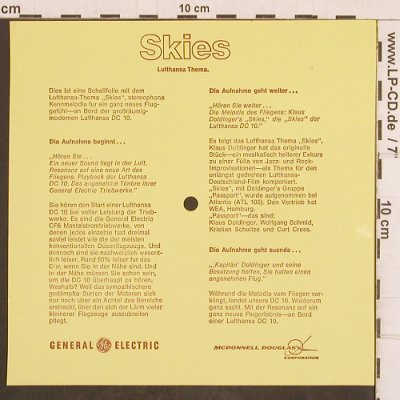 Doldinger,Klaus  with Passport: Skies-one sided Flexi, EVA Tone/Lufthansa(EV214744T), US,  - 7inch - T4952 - 7,50 Euro