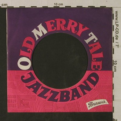 Old Merry Tale Jazzband: Lochcover-Lila,rot,weiß - Cover, Brunswick(), D, vg+,  - Cover - T2064 - 1,50 Euro