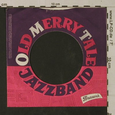 Old Merry Tale Jazzband: Lochcover-Lila,rot,weiß - Cover, Brunswick(), D, vg+,  - Cover - T2064 - 1,50 Euro