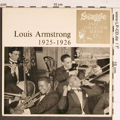 Armstrong,Louis: 1925-1926, 33rpm,6Tr. vg+/m-, Swaggie Rec.(JCS-33740), Australia,  - EP - T4233 - 4,00 Euro