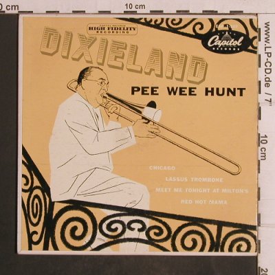 Pee Wee Hunt: Chicago+3, vg+/m-, Capitol(EAP 1-507), US,  - EP - T5018 - 3,00 Euro