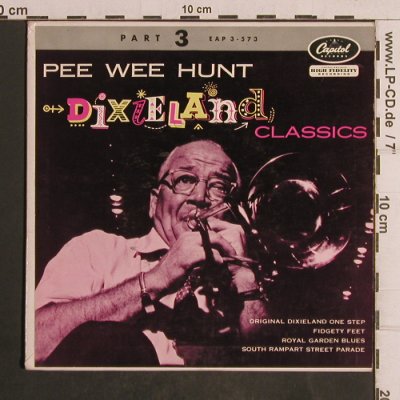 Pee Wee Hunt: Origin.Dixieland One Step,vg+/m-, Capitol, Part 3(EAP 3-573), US,  - EP - T5019 - 3,00 Euro