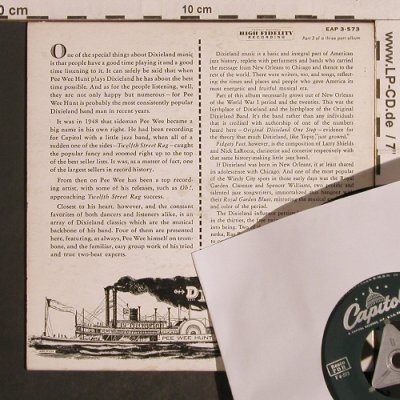 Pee Wee Hunt: Origin.Dixieland One Step,vg+/m-, Capitol, Part 3(EAP 3-573), US,  - EP - T5019 - 3,00 Euro