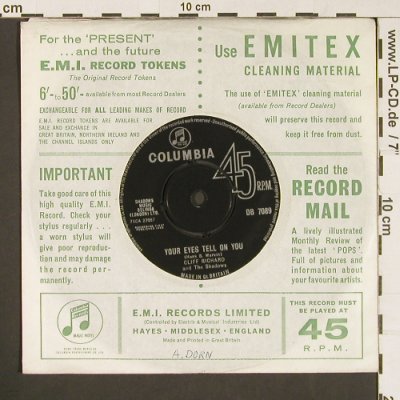 Richard,Cliff: It's all in the Game/Your eyes..FLC, Columbia, woc (DB 7089), UK,vg+/vg+ Typ: 7" Best.-Nr.: S8847 Preis: 7,50 Euro