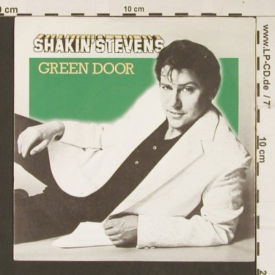 Shakin'Stevens: Green Door/Don't Turn Your Back, Epic (EPC A 1354), UK, 1981 Typ: 7" Best.-Nr.: S8920 Preis: 3,00 Euro