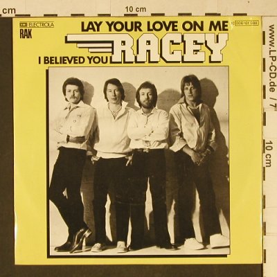 Racey: Lay Your Love On Me, RAK(006-61 988), D, 1978 - 7inch - T1072 - 2,50 Euro