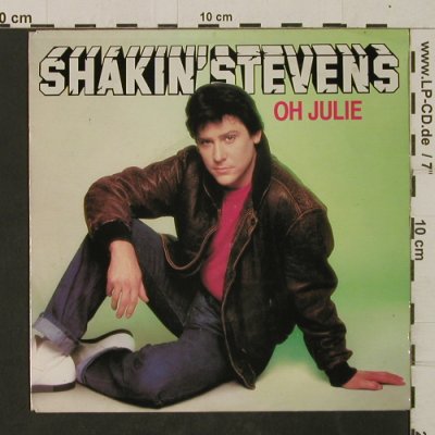 Shakin'Stevens: Oh Julie/I'm Knocking, Epic (A 1742), NL, 1981 Typ: 7" Best.-Nr.: T2654 Preis: 2,50 Euro