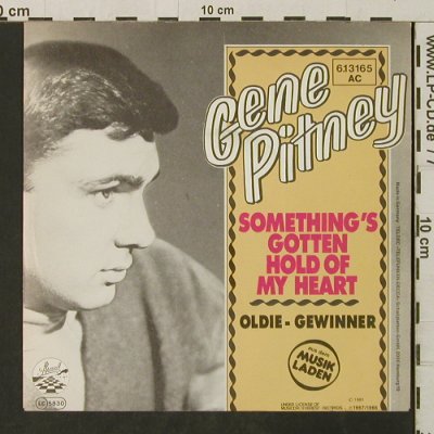 Pitney,Gene: Something's Gotten Hold Of My Heart, Strand (6.13165 AC), D, 1981 Typ: 7" Best.-Nr.: T3122 Preis: 2,00 Euro