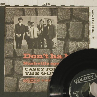 Jones,Casey: Don't Ha Ha / Nashville Special, Golden 12 (G12/27), D,VG+/vg+, 1972 Typ: 7" Best.-Nr.: T4038 Preis: 4,00 Euro
