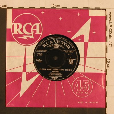 Presley,Elvis: Devil in Disguise/Please don't drag, RCA(RCA 1355), UK,  - 7inch - T4355 - 6,00 Euro