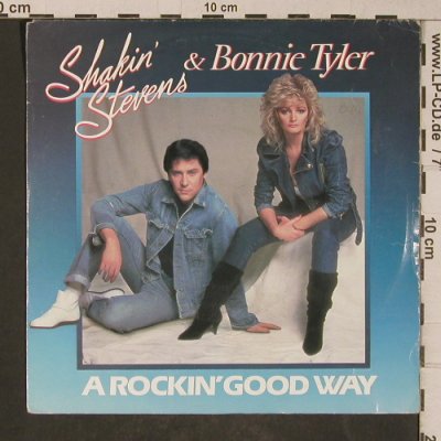 Shakin'Stevens & Tyler,Bonnie: A Rocking Good Way, m-/vg+, Epic (a4071), NL, 1983 Typ: 7" Best.-Nr.: T5264 Preis: 2,50 Euro