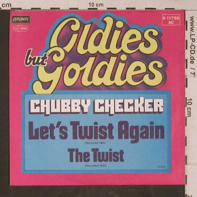 Checker,Chubby: Let's Twist Again / The Twist, Ri, London (6.11798 AC), D, 1976 Typ: 7" Best.-Nr.: T5326 Preis: 2,50 Euro
