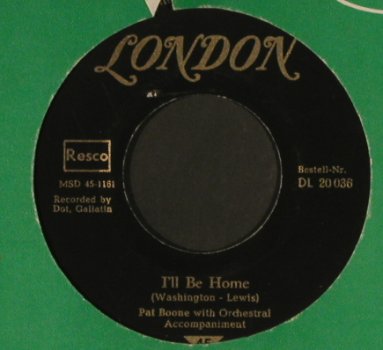 Boone,Pat: Tutti Frutti / I'll be Home, London(DL 20 036), D,vg+/vg+,  - 7inch - T600 - 4,00 Euro