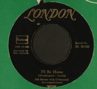 Boone,Pat: Tutti Frutti / I'll be Home, London (DL 20 036), D,vg+/vg+ Typ: 7" Best.-Nr.: T600 Preis: 4,00 Euro