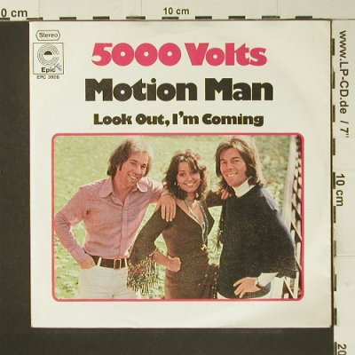 5000 Volts: Motion Man, woc, Epic(EPC 3926), D, 1975 - 7inch - S7398 - 2,00 Euro