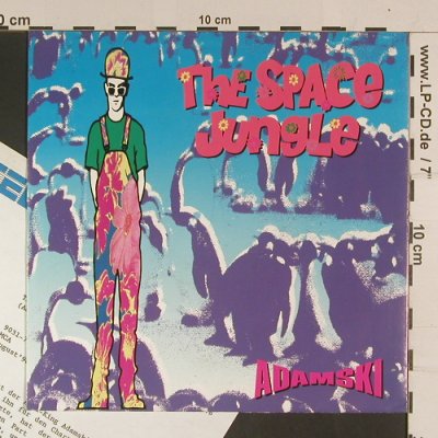 Adamski: The Space Jungle, MCA(9031-72472-7), D, 1990 - 7inch - S8033 - 4,00 Euro