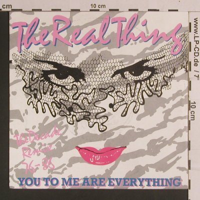Real Thing,The: You To Me Are Everything / Foot Tap, PRT(108 160), D, 1981 - 7inch - S8249 - 2,50 Euro