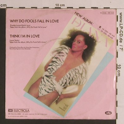 Ross,Diana: Why Do Fools Fall In Love/Think I'm, Capitol(006-86 442), D, m-/vg+, 1981 - 7inch - S8281 - 2,50 Euro