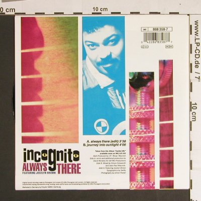 Incognito: Always There, TalkinLoud(868 358-7), D, 1991 - 7inch - S8616 - 3,00 Euro