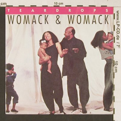 Womack & Womack: Teardrops / Conscious Of My Conscio, Island(111 542), D, 1988 - 7inch - S8974 - 2,50 Euro