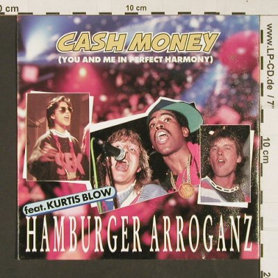 Hamburger Arroganz: Cash*2, feat Kurtis Blow, Mercury(870 672-7), D, 1988 - 7inch - S9003 - 2,50 Euro