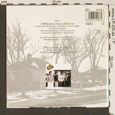 Jacksons: 2300 Jackson Street/When I look at., Epic(655206 7), D, 1989 - 7inch - S9115 - 3,00 Euro