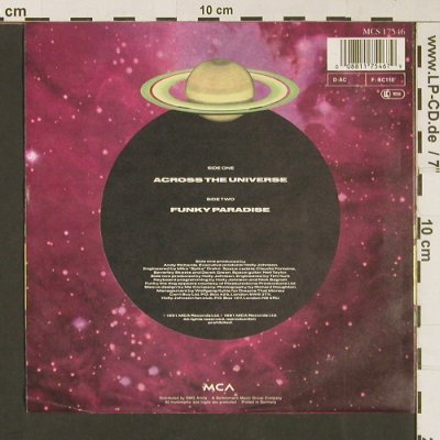 Johnson,Holly: Across the Universe, MCA(MCS 17546), D, 1991 - 7inch - S9143 - 2,50 Euro
