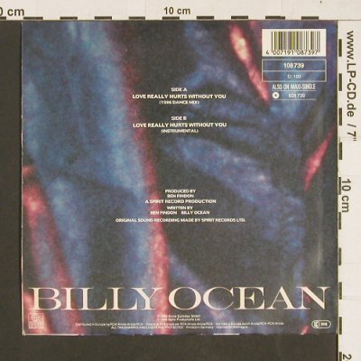 Ocean,Billy: Love Really Hurts Without You *2, Ariola(108 739), D, 1986 - 7inch - S9357 - 2,50 Euro