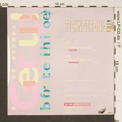 Technotronic: Get Up!, ARS / Clip(145581-7), D, 1990 - 7inch - S9836 - 3,00 Euro