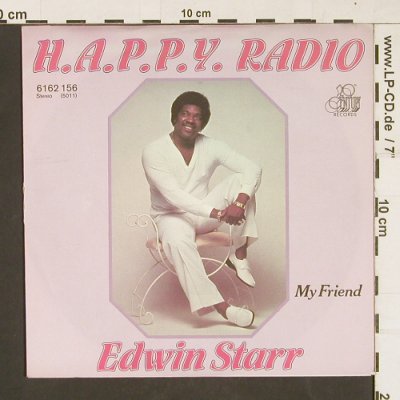 Starr,Edwin: H.A.P.P.Y Radio, 20th Century Fox(6162 156), D, 1979 - 7inch - S9846 - 1,50 Euro