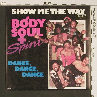 Body,Soul & Spirit: Show me the way, Strand(6.12647 AC), D, 1979 - 7inch - T10 - 2,50 Euro