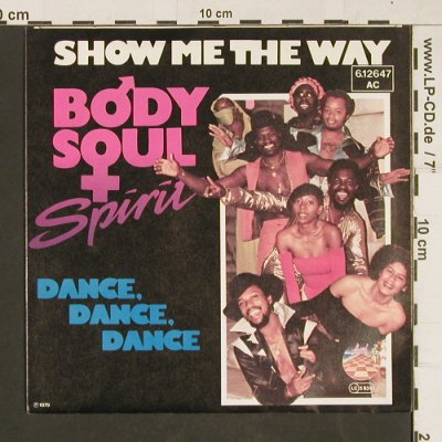 Body,Soul & Spirit: Show me the way, Strand(6.12647 AC), D, 1979 - 7inch - T10 - 2,50 Euro