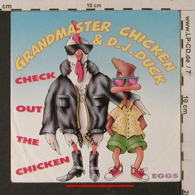 Grandmaster Chicken & D.J.Duck: Check out the Chicken / Eggs, Mercury(876 086-7), D, m-/vg+, 1989 - 7inch - T1169 - 2,00 Euro