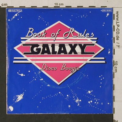 Galaxy: Book of Rules / Disco Boogie, EMI(006-06 997), D, 1975 - 7inch - T1373 - 2,50 Euro