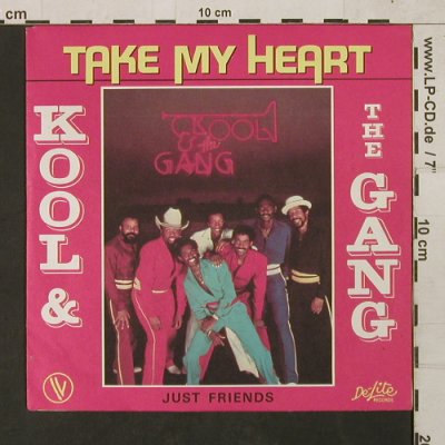 Kool & The Gang: Take my Heart / Just Friends, De-Lite(101559), F, 1981 - 7inch - T1500 - 3,00 Euro