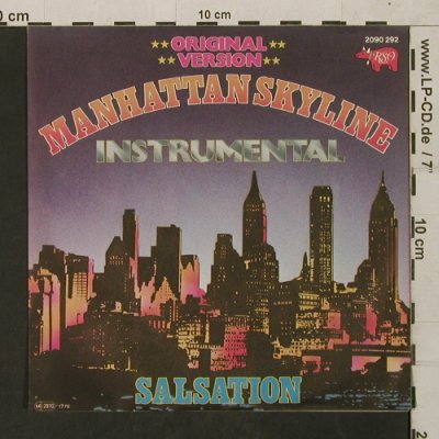 Instrumental: Manhattan Skyline/Salsation, RSO(2090 292), D, 1977 - 7inch - T1581 - 4,00 Euro