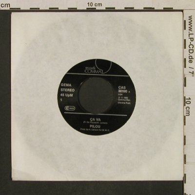 Pilou / Pauline McKenzie: Ca Va / I see love in your eyes, Comma Rec.(CAS 30 190), D,NoCover, 1982 - 7inch - T1743 - 10,00 Euro