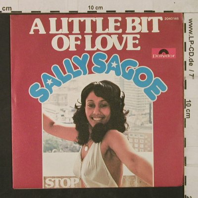Sagoe,Sally: A Little bit of Love/Stop, Polydor(2040 146), D, 1975 - 7inch - T1840 - 9,00 Euro