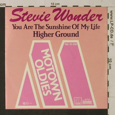 Wonder,Stevie: You are the Sunshine of my Life, Motown(100 15 030), D, 1982 - 7inch - T1963 - 3,00 Euro
