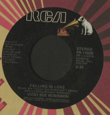 Robinson,Vicki Sue: Hold Tight/Falling In Love, FLC, RCA(PB-11028), US, 1977 - 7inch - T2248 - 2,50 Euro