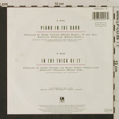Russell,Brenda: Piano In The Dark/In The ThickOf It, AM(390 291-7), D, 1988 - 7inch - T2275 - 1,50 Euro