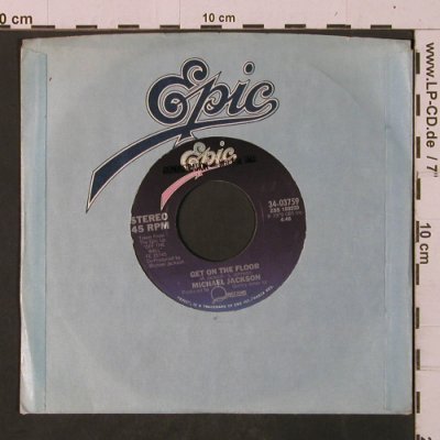 Jackson,Michael: Beat It / Get On The Floor, FLC, Epic,Promo-Stol(34-03759), US, 1982 - 7inch - T2474 - 7,50 Euro