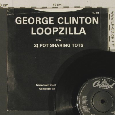 Clinton,George: Loopzilla / Pot Sharing Tots, Capitol(CL 271), UK,m-/vg+, 1982 - 7inch - T2488 - 4,00 Euro