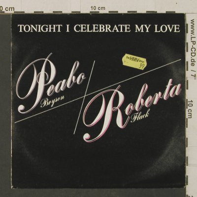 Bryson,Peabo & Flack, Roberta: Tonight ICelebrateMyLove/BornToLove, Capitol(CL 302), UK, Stoc, 1983 - 7inch - T2528 - 2,00 Euro