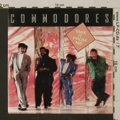 Commodores: Take It From Me / I Wanna Rock You, Polydor(885 538-7), D, 1986 - 7inch - T2529 - 2,00 Euro