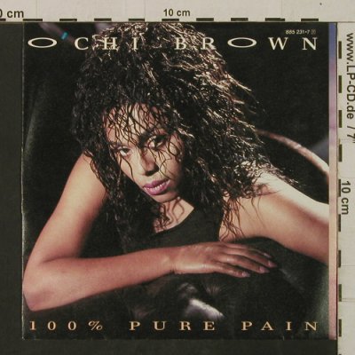 Brown,O'chi: 100% Pure Pain/I JustWantToBeLoved, Magnet(885 231-7), D, m-/vg+, 1986 - 7inch - T2534 - 2,00 Euro