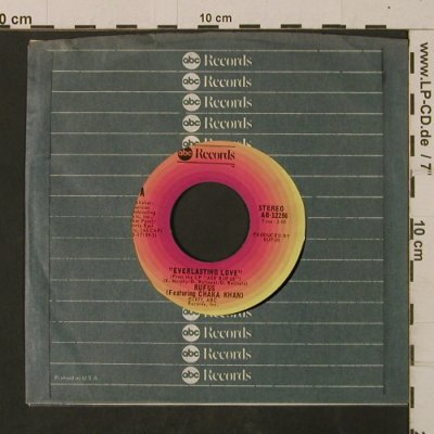 Rufus & Chaka Khan: Everlasting Love / Close The Door, ABC(AB-12296), US, FLC, 1977 - 7inch - T2539 - 3,00 Euro