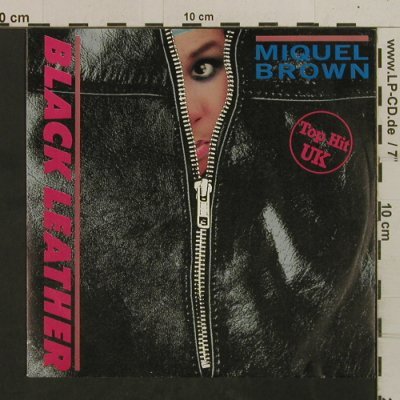 Brown,Miquel: Black Leather / Inst., Ariola(106 932), D, 1984 - 7inch - T2553 - 2,00 Euro