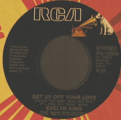 King,Evelyn: Betcha She Don't Love You, RCA(PB-13380), US, FLC, 1982 - 7inch - T2575 - 3,00 Euro